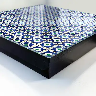 Kulcsdoboz Geometrikus absztrakció, harmonikus színek