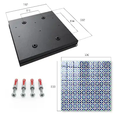 Kulcsdoboz Geometrikus absztrakció, harmonikus színek