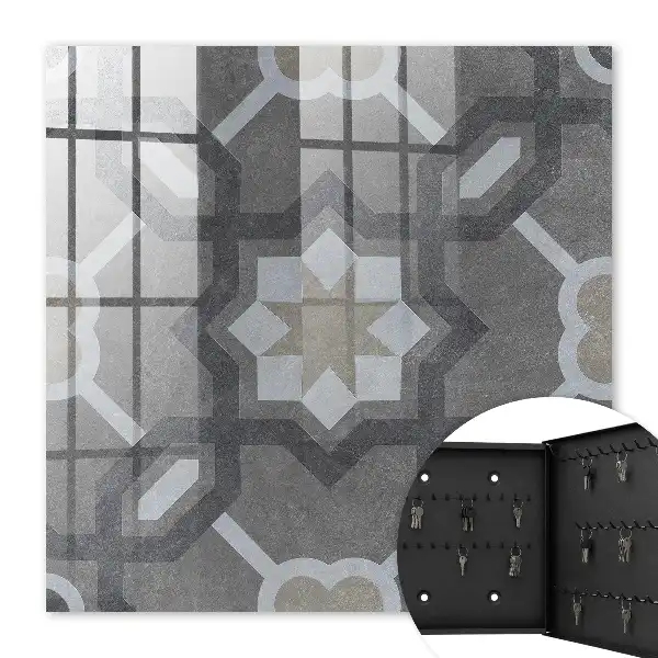 Kulcstartó szekrény Geometrikus elegancia szimmetriával