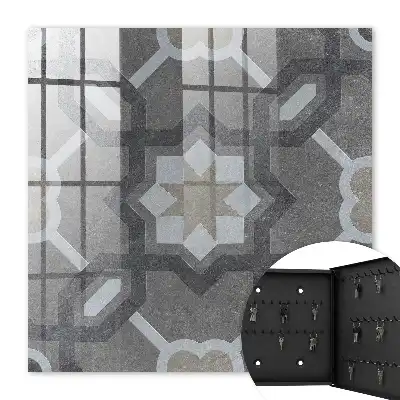 Kulcstartó szekrény Geometrikus elegancia szimmetriával