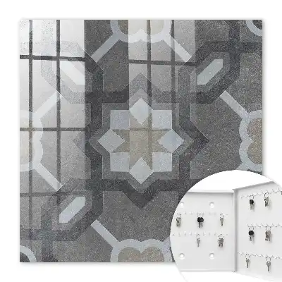 Kulcstartó szekrény Geometrikus elegancia szimmetriával