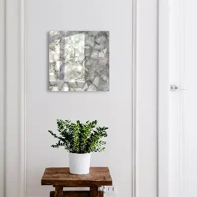 Kulcstartó szekrény Kőmozaik modern belső terekhez