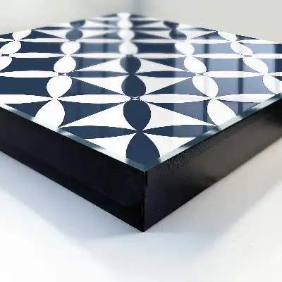 Kulcstartó szekrény Geometrikus elegancia kontrasztos elrendezésben