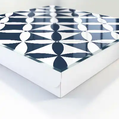 Kulcstartó szekrény Geometrikus elegancia kontrasztos elrendezésben