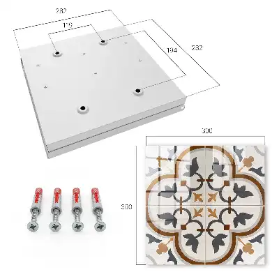 Kulcsdoboz Bézs és szürke geometrikus eleganciája