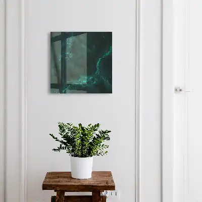 Kulcstartó szekrény falra Zöld mélységek tele rejtéllyel