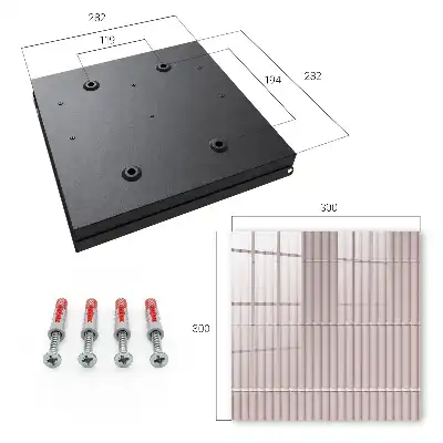 Kulcstartó szekrény Minimalista textúra bézs árnyalatokban