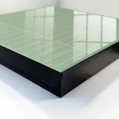 Kulcstároló doboz Zöld kockás minimalista stílus