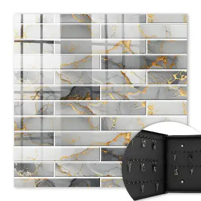 Kulcstároló szekrény Modern elegancia szürke árnyalatokban