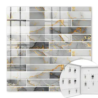 Kulcstároló szekrény Modern elegancia szürke árnyalatokban