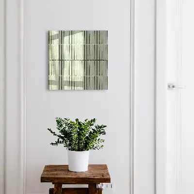 Kulcstartó szekrény falra Zöld mintás csempe design