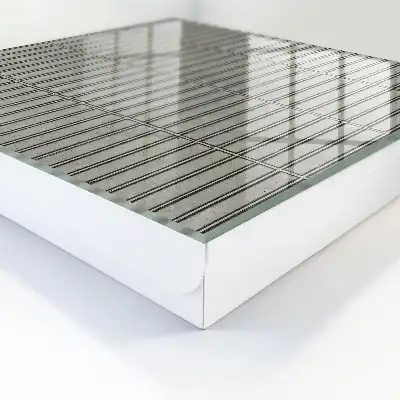 Kulcstároló doboz Szürke csempe geometrikus mintával