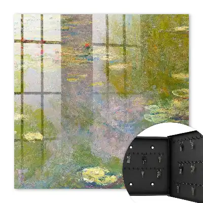Kulcsdoboz Claude Monet tündérrózsák festői