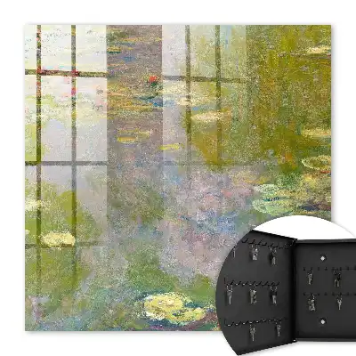 Kulcsdoboz Claude Monet tündérrózsák festői