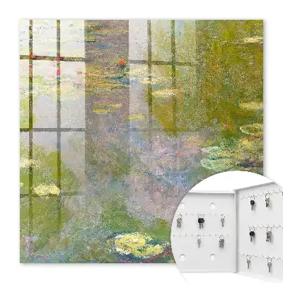 Kulcsdoboz Claude Monet tündérrózsák festői