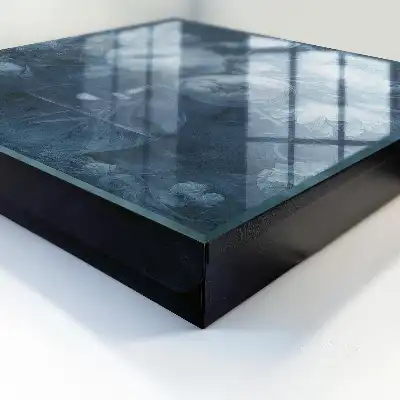 Kulcstároló doboz Hideg tónusú virágok vázában
