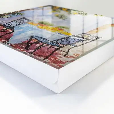 Kulcstároló doboz Citromkerti asztalkert