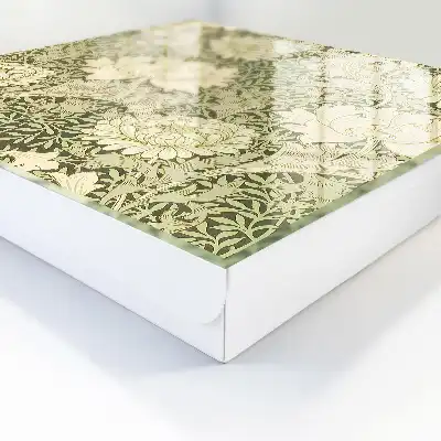 Kulcstartó szekrény Elegáns virágmintás design