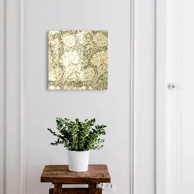 Kulcstartó szekrény Elegáns virágmintás design