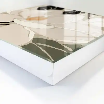 Kulcsdoboz Növényi elegancia barna levelekben