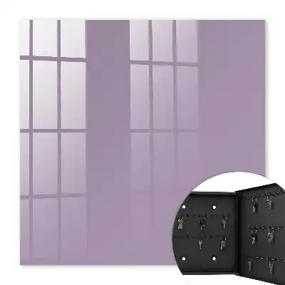 Kulcstároló szekrény Lila minimalizmus elegancia