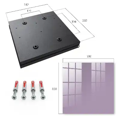 Kulcstároló szekrény Lila minimalizmus elegancia