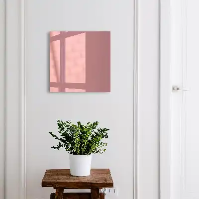 Kulcstároló szekrény Poros rózsaszín minimalista stílus