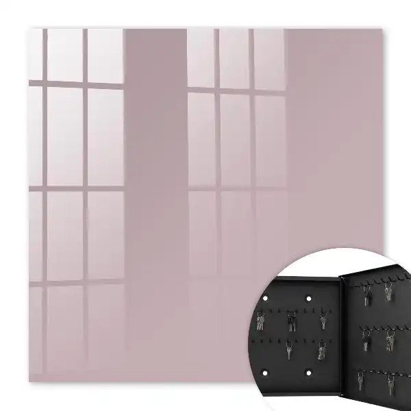 Kulcsdoboz Pasztell lila finom minimalista