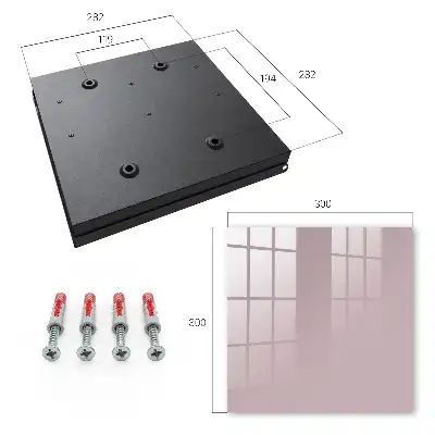 Kulcsdoboz Pasztell lila finom minimalista