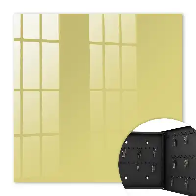 Kulcstároló doboz Könnyű mustár a minimalistáknak