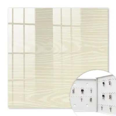 Kulcsdoboz Fa szerkezet semleges paletta