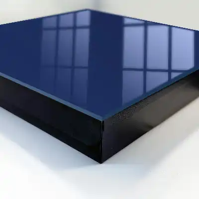Kulcstároló doboz Élénk sötétkék minimalista stílus