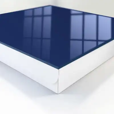 Kulcstároló doboz Élénk sötétkék minimalista stílus