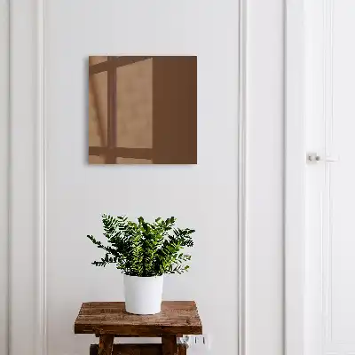 Kulcstartó szekrény falra Gesztenyebarna harmónia egyszerűség