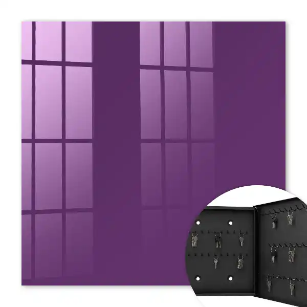 Kulcstároló szekrény Erős lila minimalista modern