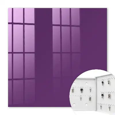 Kulcstároló szekrény Erős lila minimalista modern
