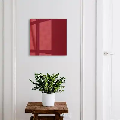 Kulcstartó szekrény Élénk bordó Elegáns Minimalista