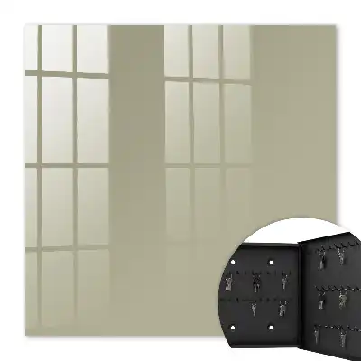 Kulcstároló doboz Sötét krémszínű