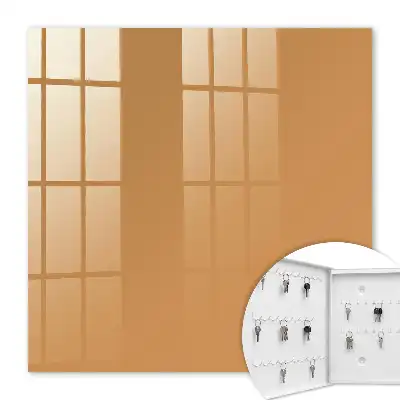 Kulcstároló doboz Visszafogott narancssárga minimalizmus egyszerűség