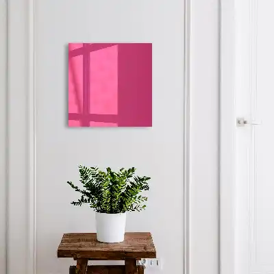 Kulcstartó szekrény falra Intenzív rózsaszín fukszia minimalizmus