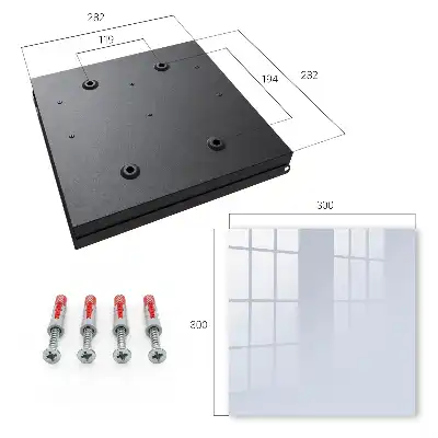Kulcstároló doboz Szürkéskék minimalista stílus