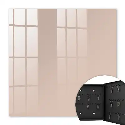 Kulcsdoboz Bézs rózsaszín harmonikus minimalista