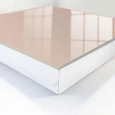 Kulcsdoboz Bézs rózsaszín harmonikus minimalista