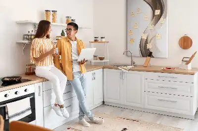 Absztrakt hullám mintás parafatábla