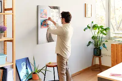 Absztrakt hullám mintás parafatábla