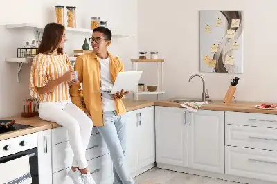 Absztrakt hullám mintás parafatábla