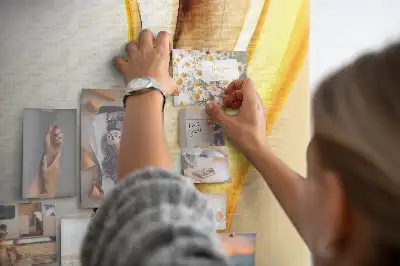 Absztrakció arany hullámmal parafatábla