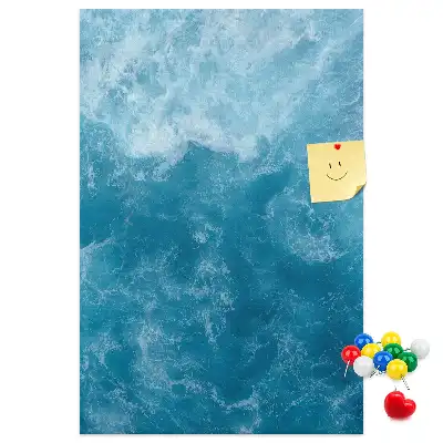 Nagy parafatábla Az óceán tengermélysége mintával