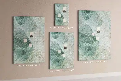 Színes parafatábla Márványtömb mintával