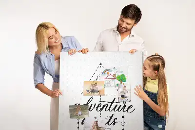 Színes parafatábla Lépj be az ismeretlenbe